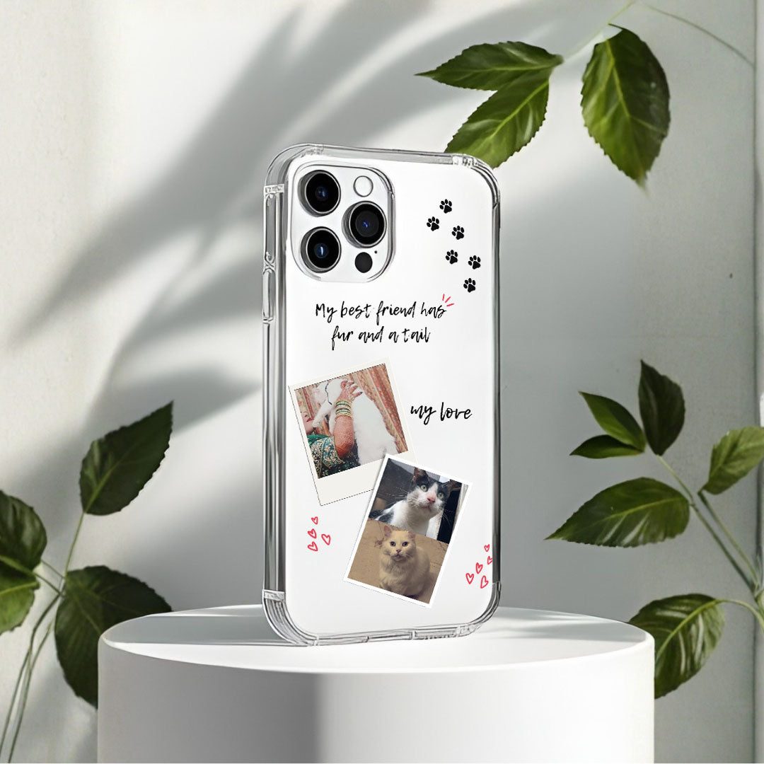 Pet Lovers Custom Photo Clear Case Design 4