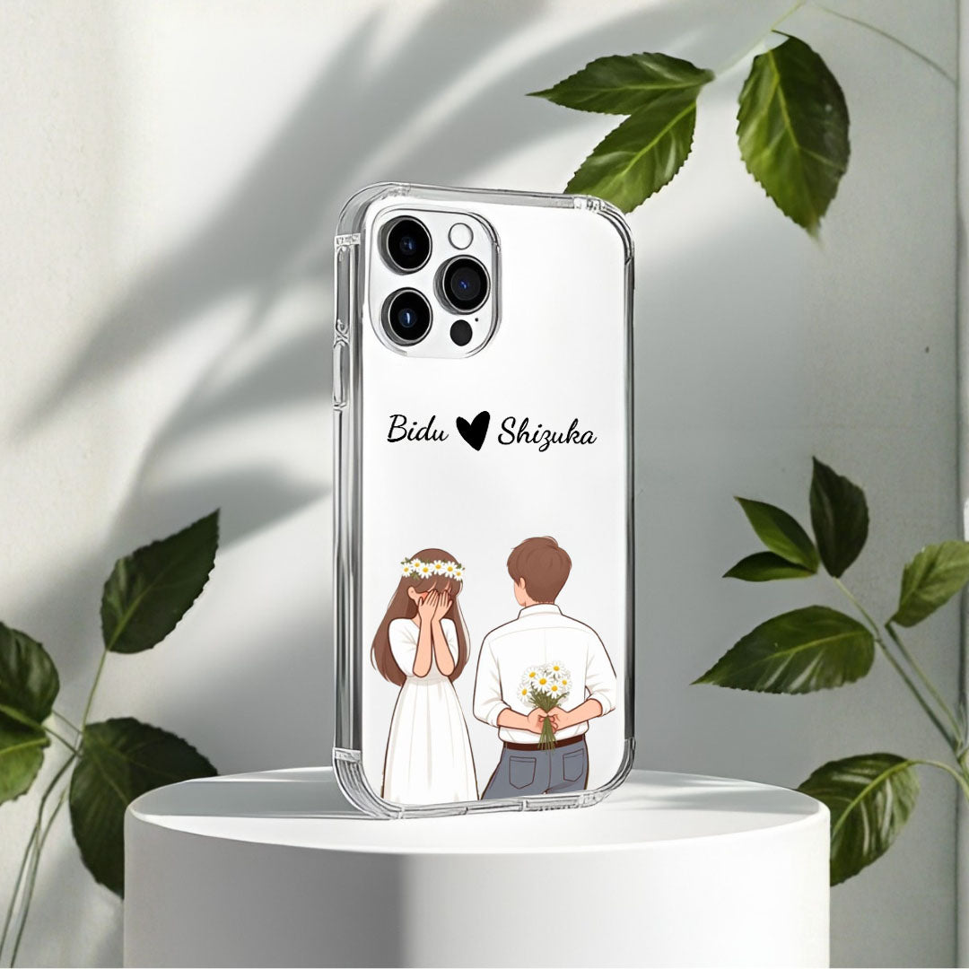 Cute Couple Name Case Design 1