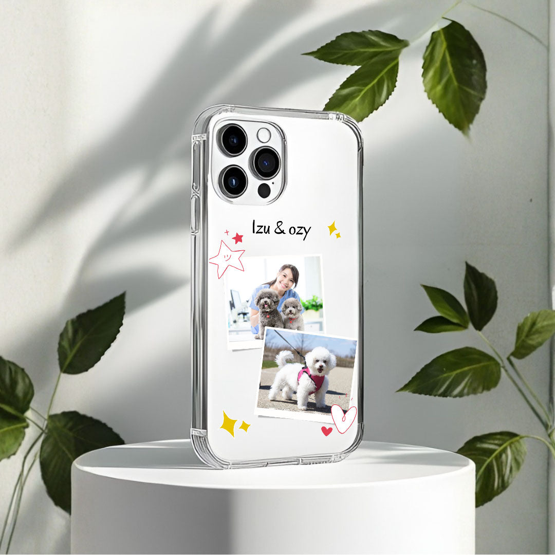 Pet Lovers Custom Photo Clear Case Design 2