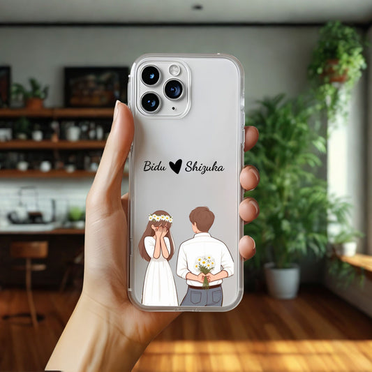Cute Couple Name Case Design 1