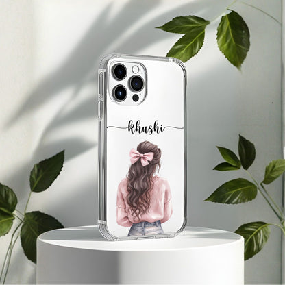 Travel Girl Customized Transparent Silicon Case Design 10