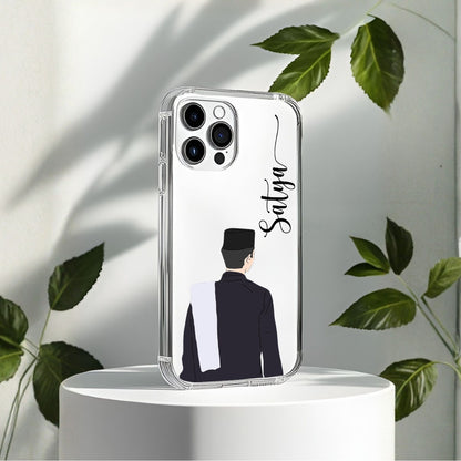 Aesthetic Boy Silicon Custom Name Case Design 11