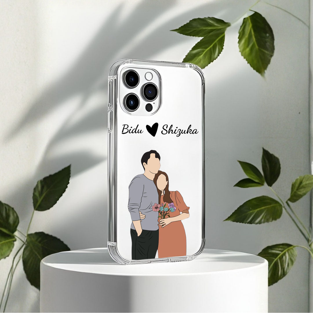 Cute Couple Name Case Design 11
