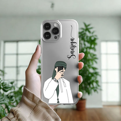 Aesthetic Boy Silicon Custom Name Case Design 12