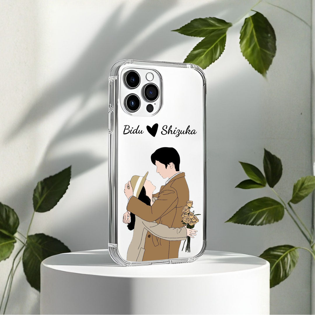 Cute Couple Name Case Design 12