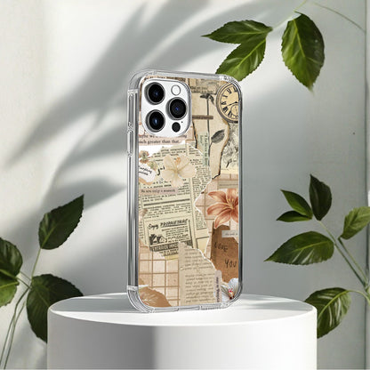 Paper Art Pattern Silicone Phone Case Design 14