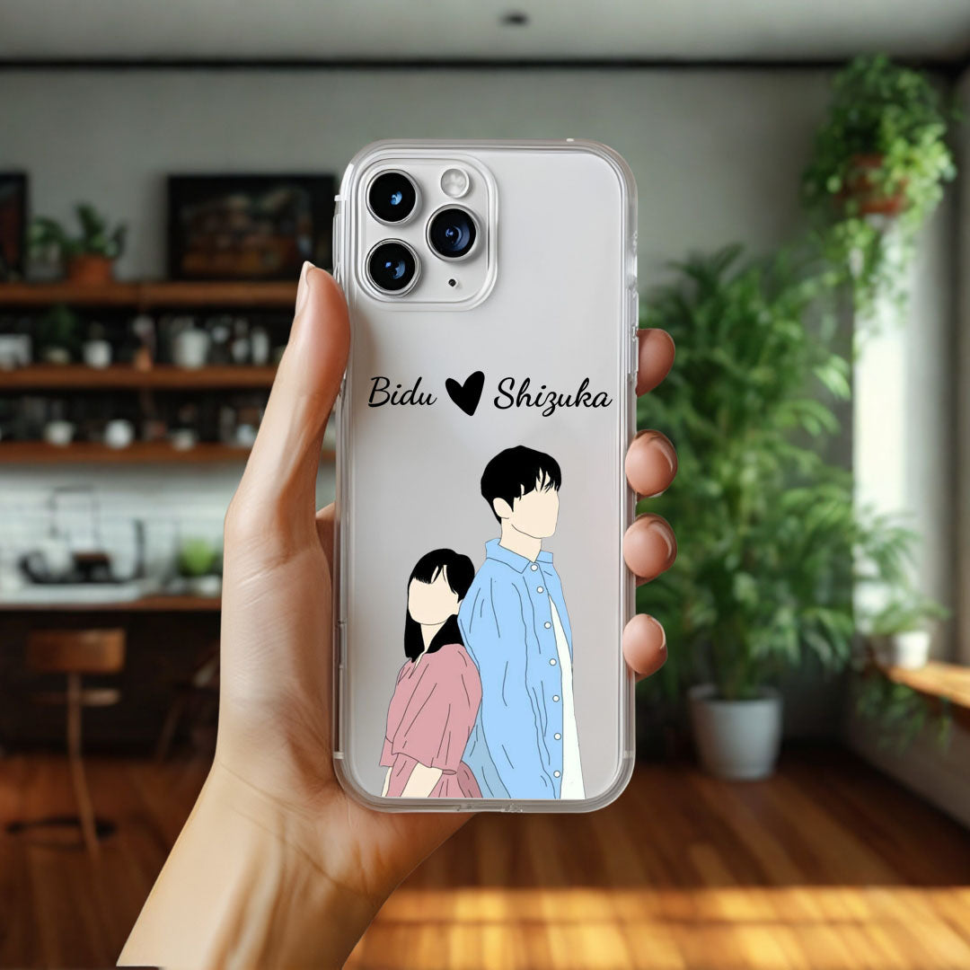 Cute Couple Name Case Design 14