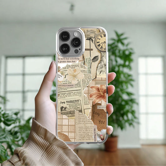Paper Art Pattern Silicone Phone Case Design 14