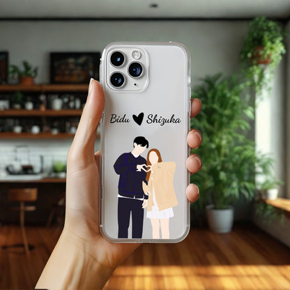 Cute Couple Name Case Design 17