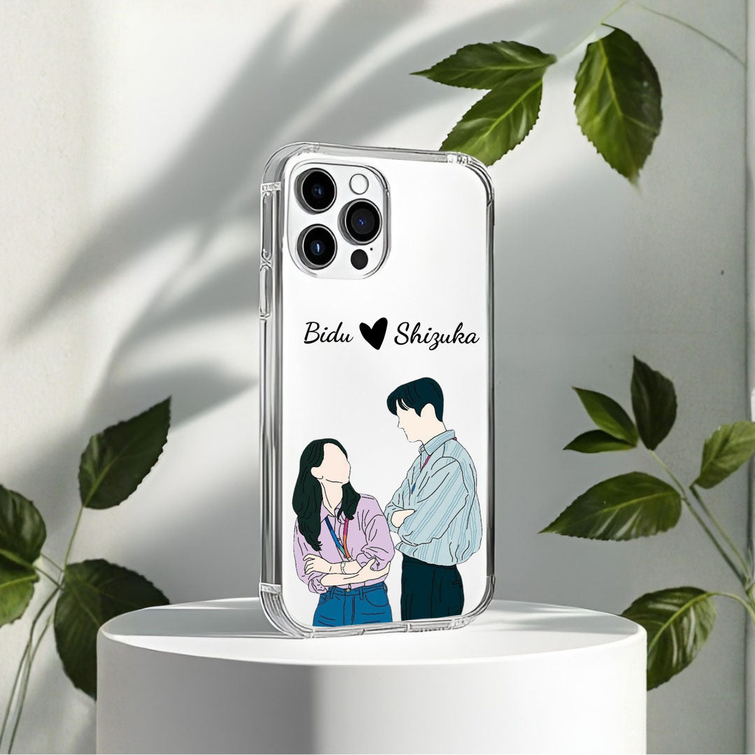 Cute Couple Name Case Design 16