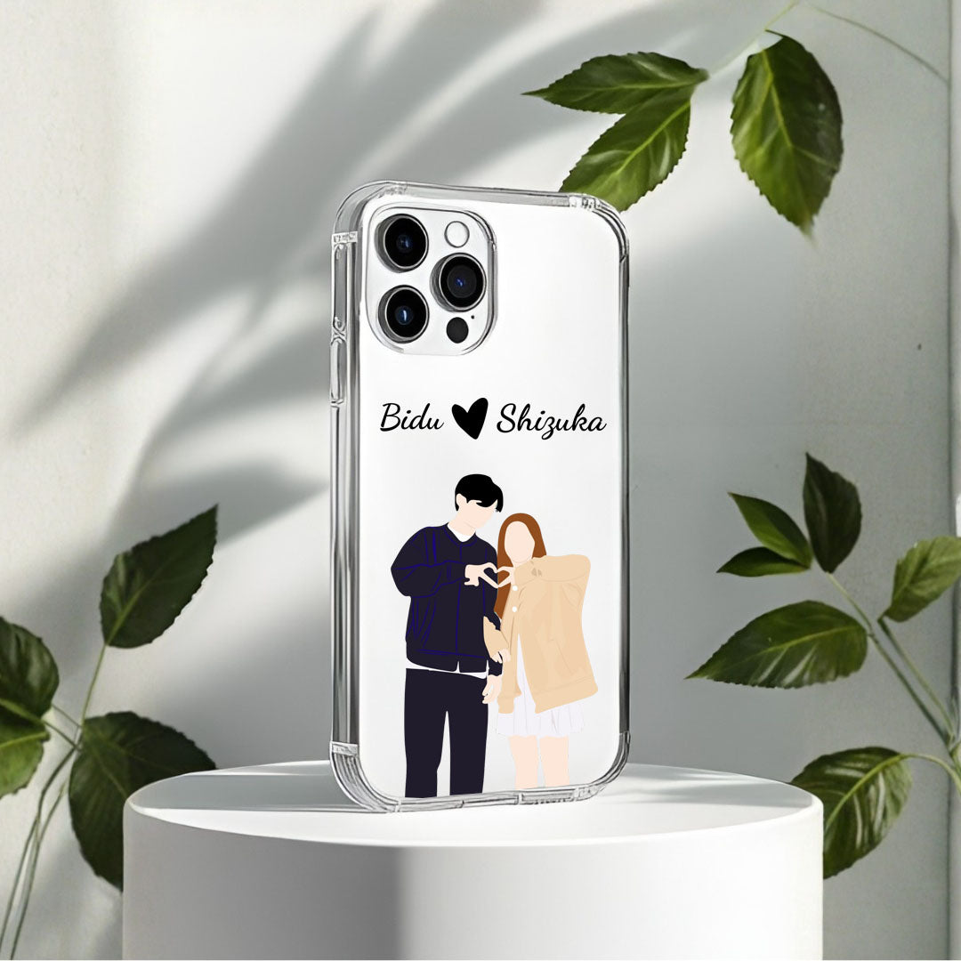 Cute Couple Name Case Design 17