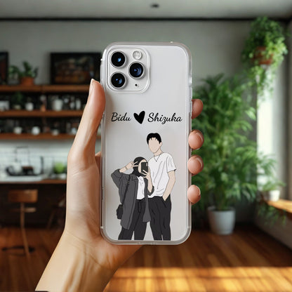 Cute Couple Name Case Design 18