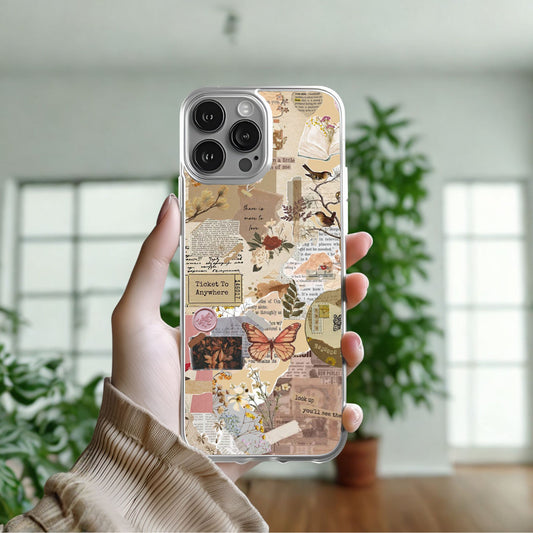 Paper Art Pattern Silicone Phone Case Design 2