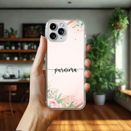 Floral Case With Name 1