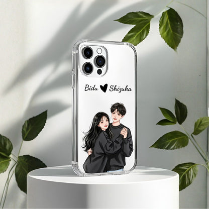 Cute Couple Name Case Design 2