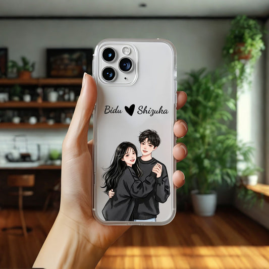 Cute Couple Name Case Design 2