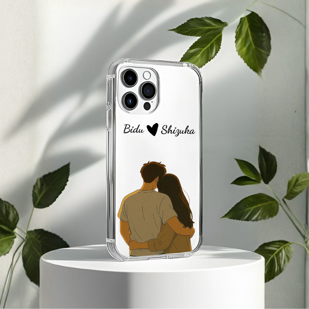 Cute Couple Name Case Design 3