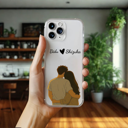 Cute Couple Name Case Design 3