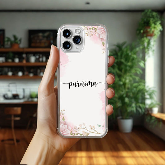 Floral Case With Name 3