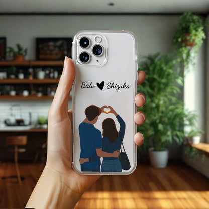 Cute Couple Name Case Design 4