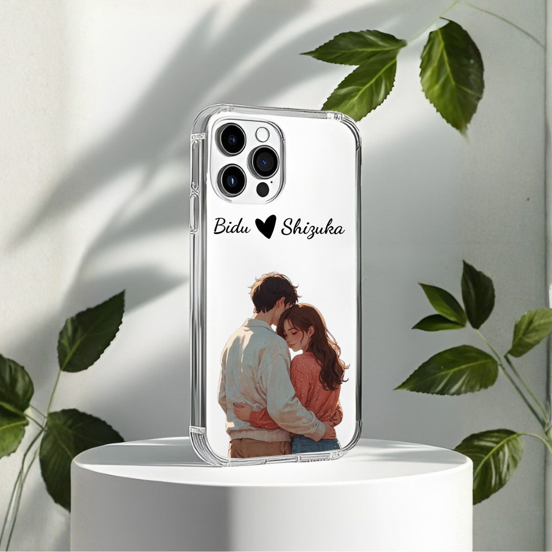 Cute Couple Name Case Design 5