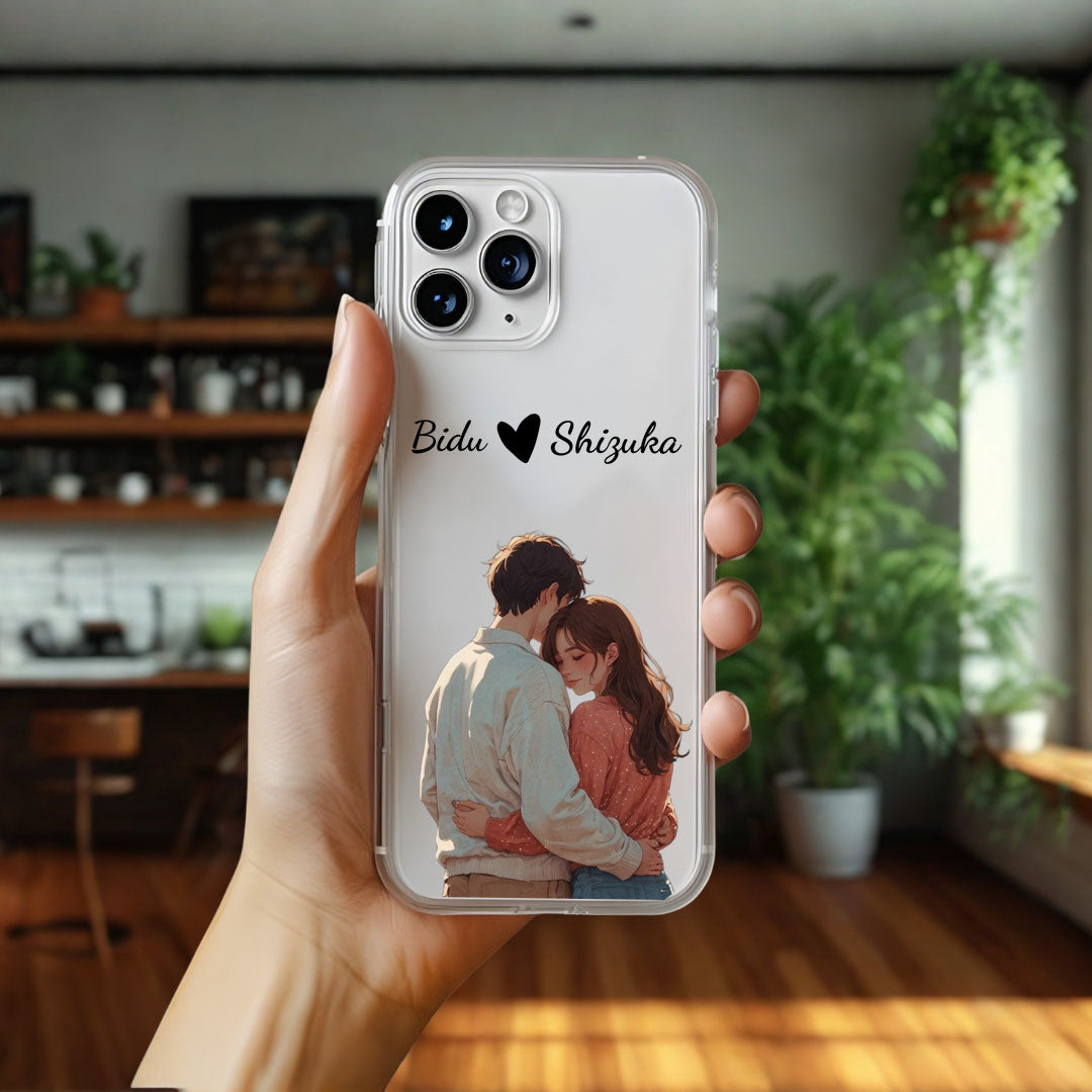 Cute Couple Name Case Design 5