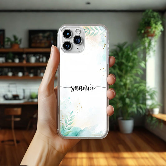 Floral Case With Name 5