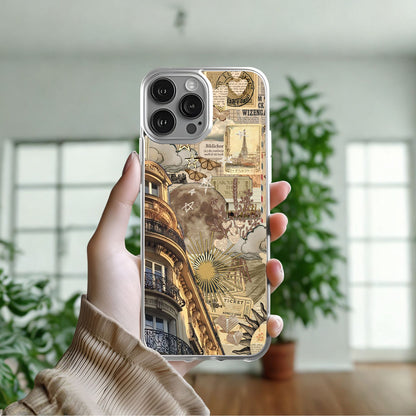 Paper Art Pattern Silicone Phone Case Design 5