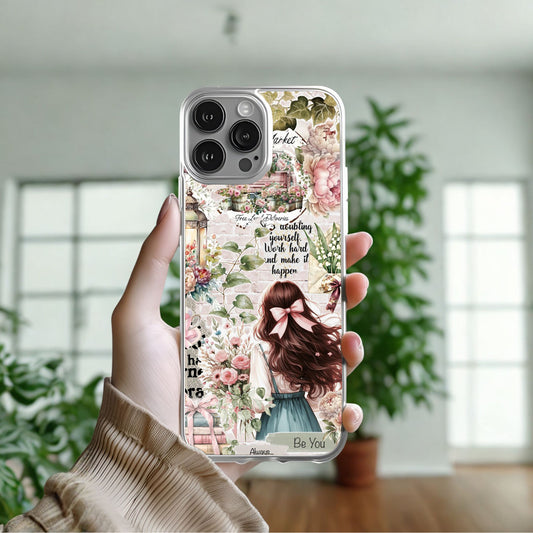 Paper Art Pattern Silicone Phone Case Design 6