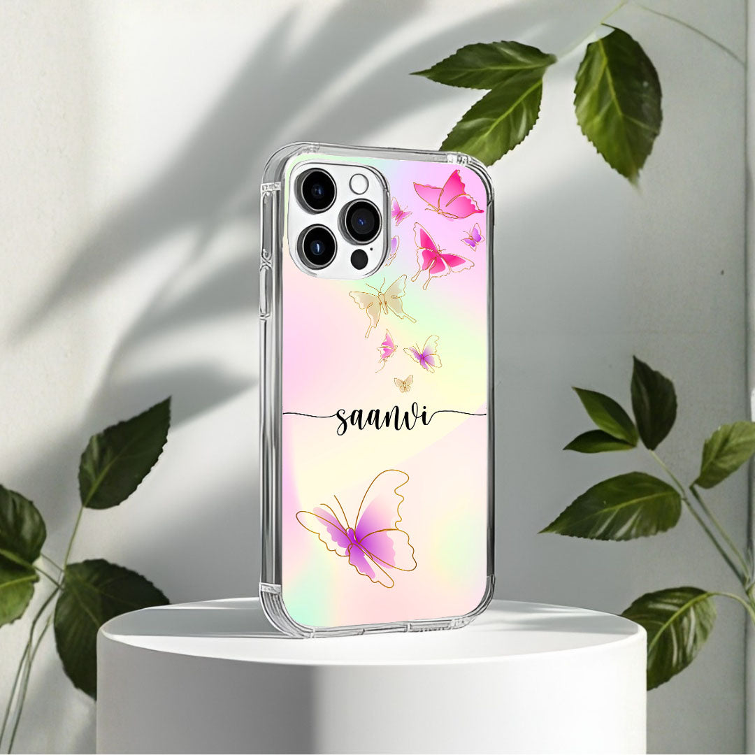 Floral Case With Name 7