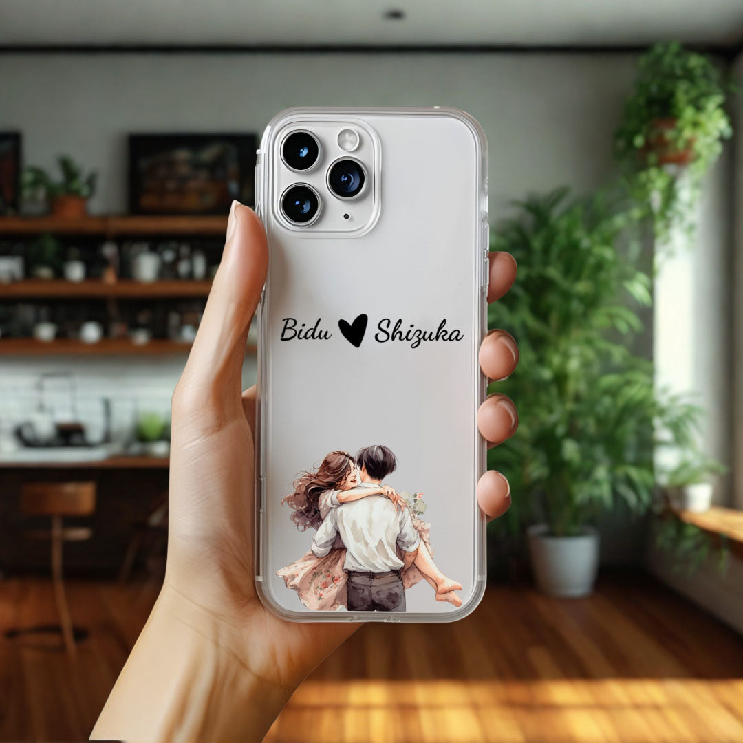 Cute Couple Name Case Design 7