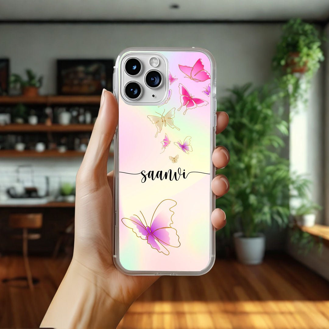 Floral Case With Name 7
