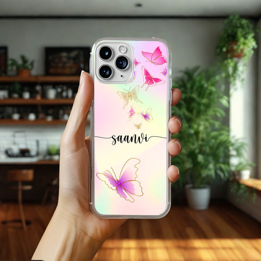 Floral Case With Name 7