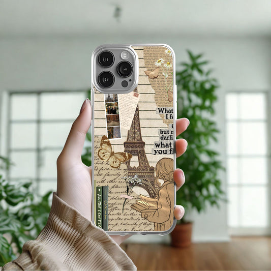 Paper Art Pattern Silicone Phone Case Design 7