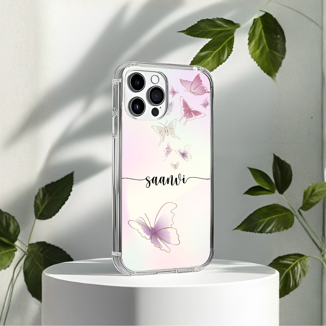 Floral Case With Name 8