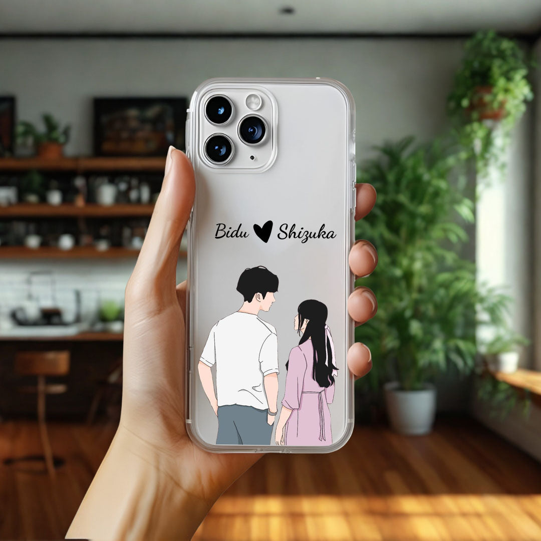 Cute Couple Name Case Design 8