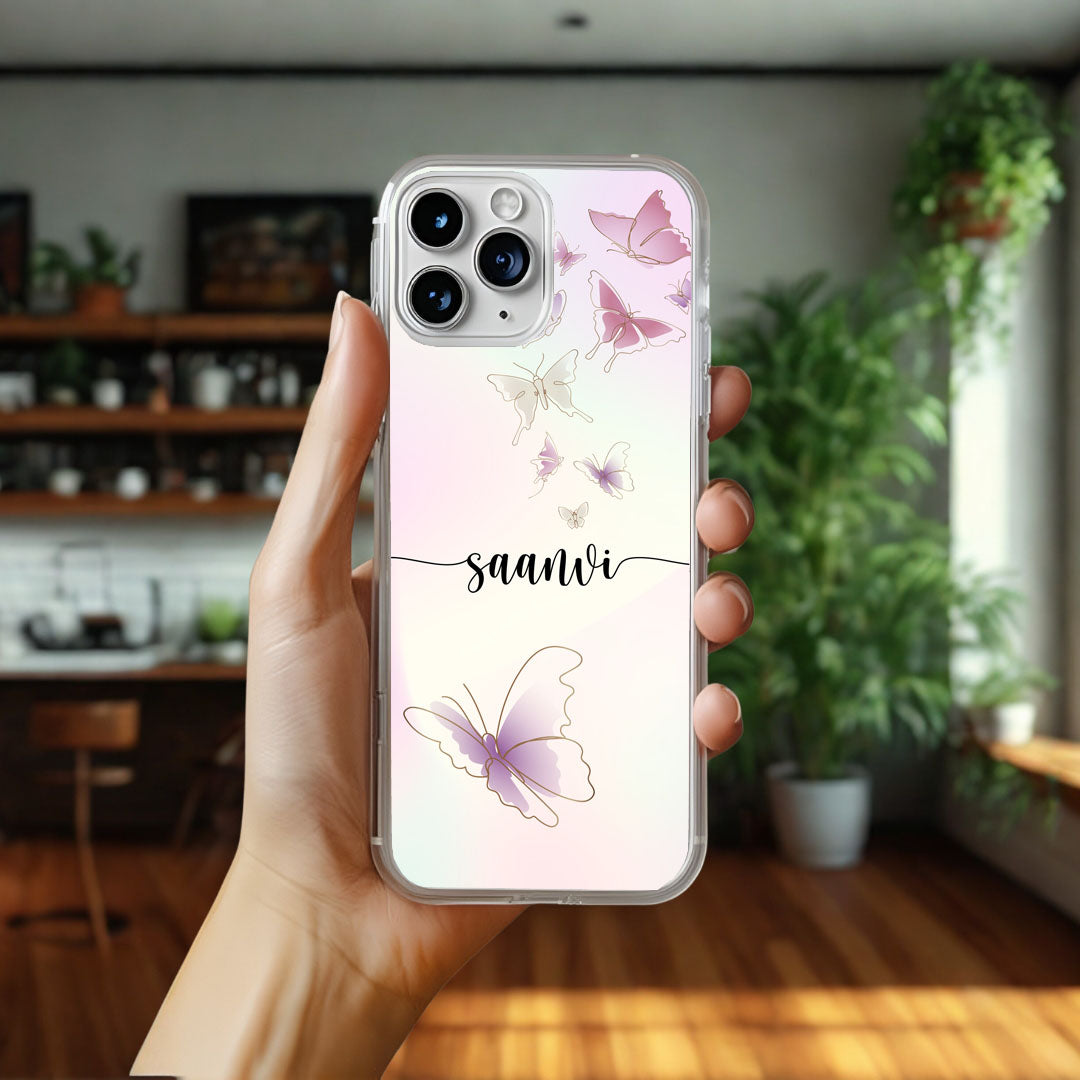 Floral Case With Name 8